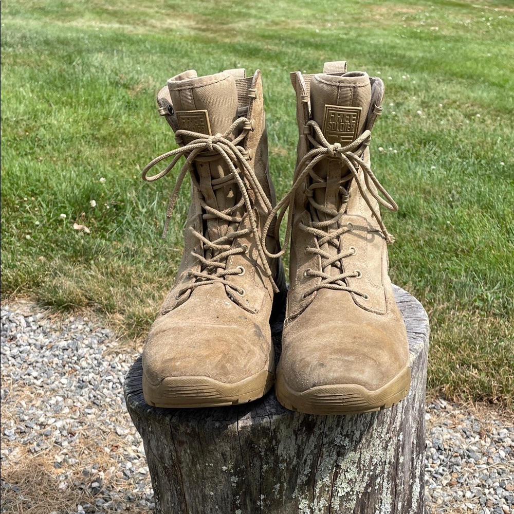 Free Soldier Tactical Tan Boots